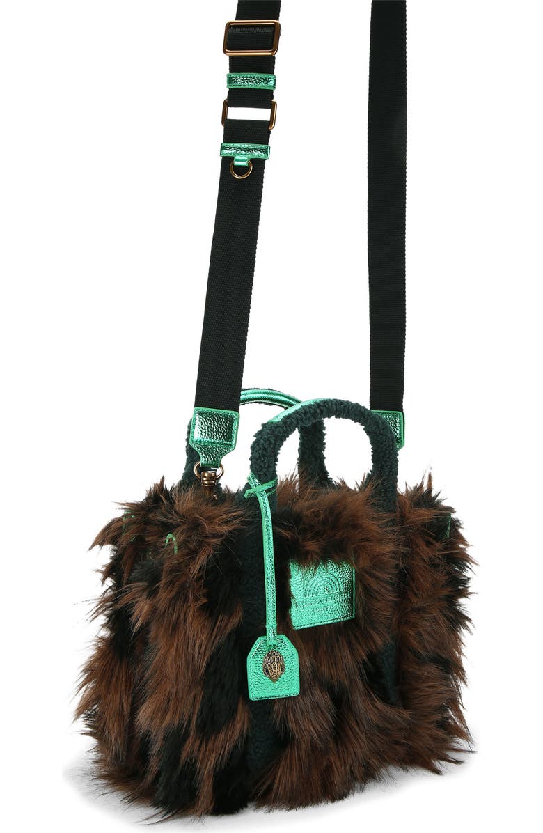 Kurt Geiger London Small Southbank Faux Fur Tote, Alternate, color,