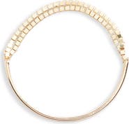 Poppy Finch Double Box Chain Band Ring