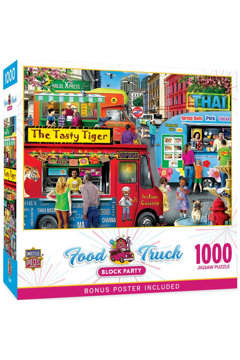 Block Party 1000 Piece Jigsaw Puzzle, Main, color, Multicolor