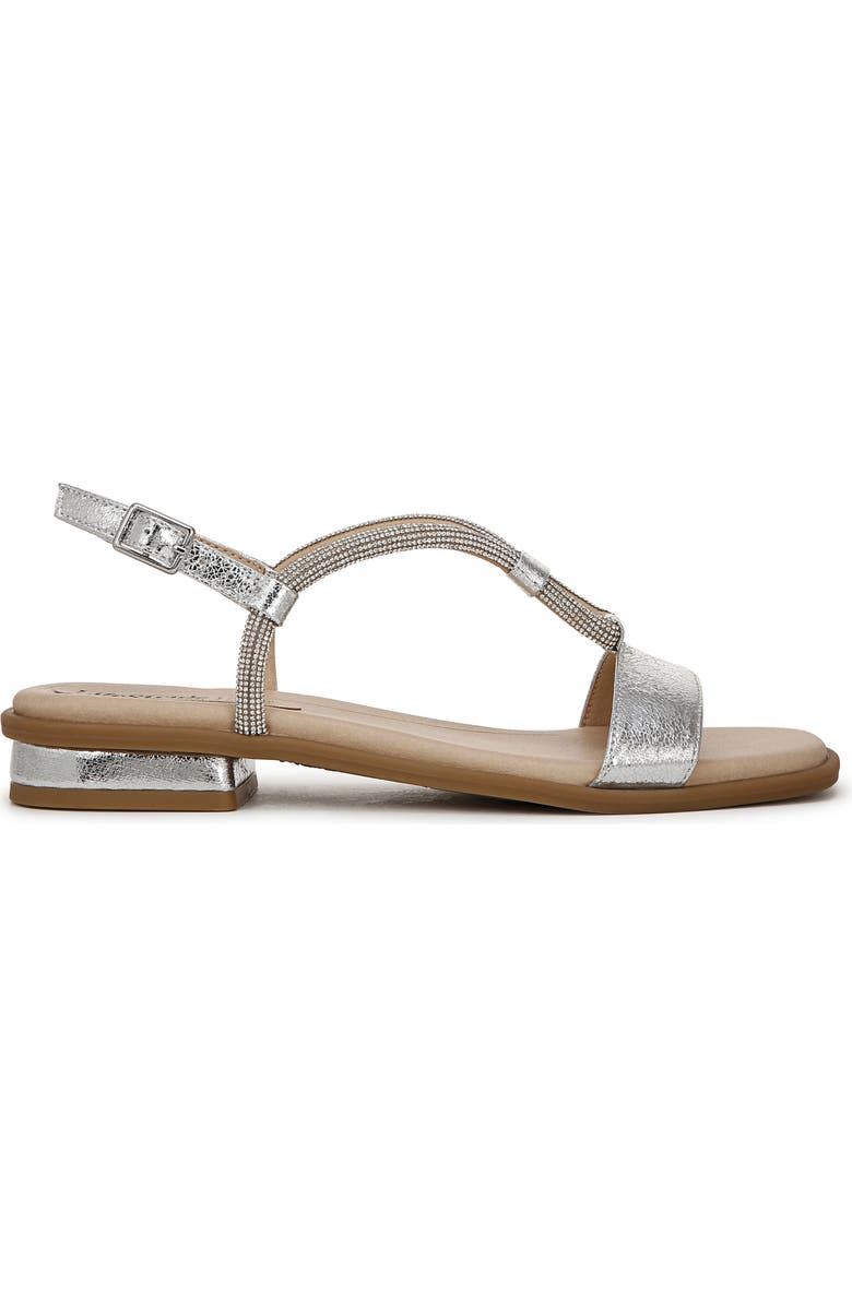 LifeStride Radiant Slingback Sandal, Alternate, color, Silver