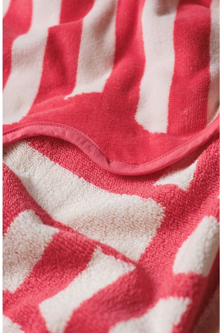 Ciao Beach Towel, Alternate, color, PINK