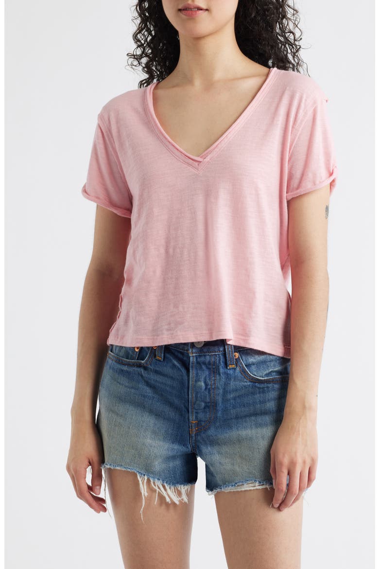 Take Two T-Shirt, Main, color, ROSE OIL