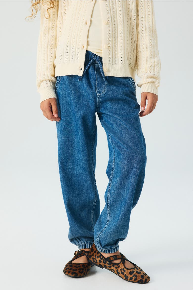 Denim Joggers, Alternate, color, Denim blue