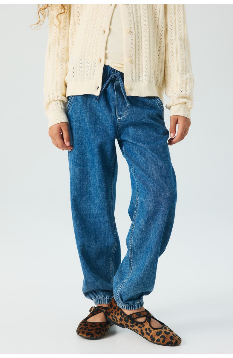 H&M Denim Joggers, Alternate, color, Denim Blue