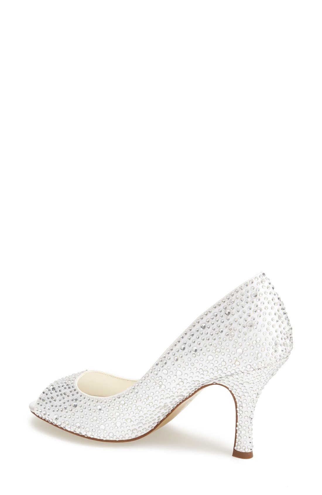 Paradox London Pink pink paradox london 'Celebrate' Peep Toe Pump, Alternate, color, 