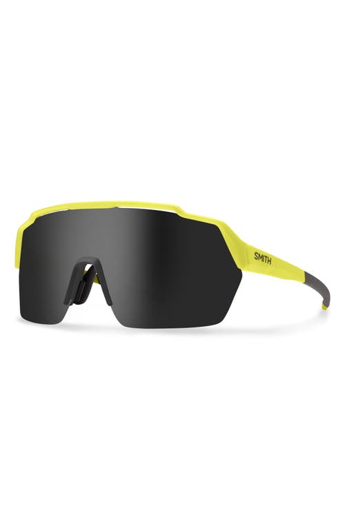 Smith Shift Split Mag™ 139mm Chromapop™ Polarized Shield Sunglasses In Black