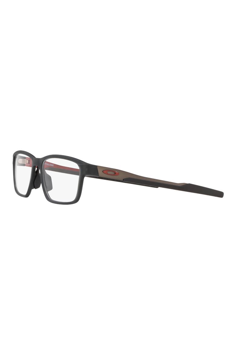Metalink 57mm Rectangular Optical Glasses, Alternate, color, LITE GREY