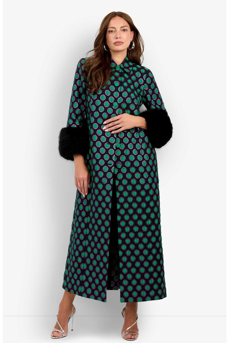 Dalaine Coat, Alternate, color, Gemstone