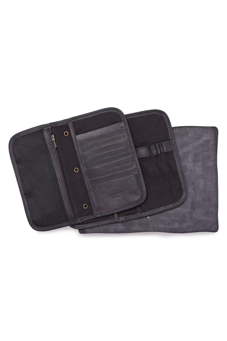 Nomad Leather Organizer, Alternate, color, SLATE