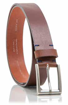 MADE IN ITALY Smooth Leather Belt
