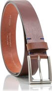 MADE IN ITALY Smooth Leather Belt