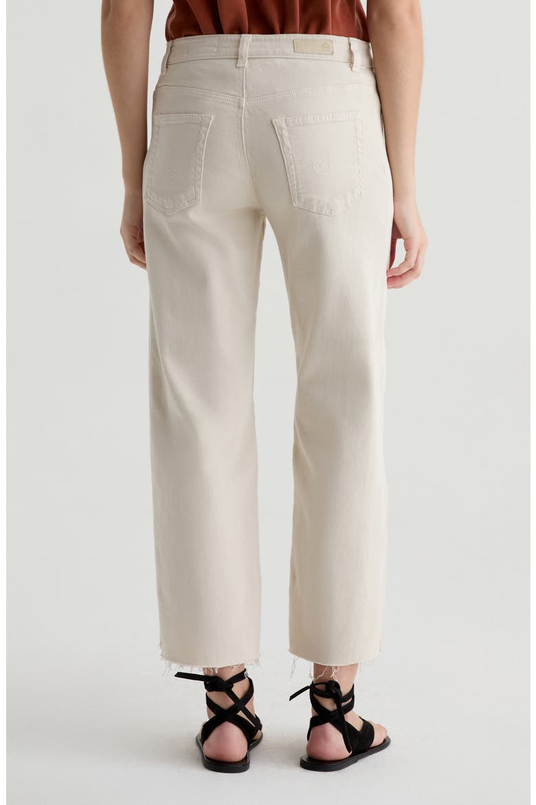 Saige Raw Hem Paneled Ankle Wide Leg Jeans, Alternate, color, OPAL STONE