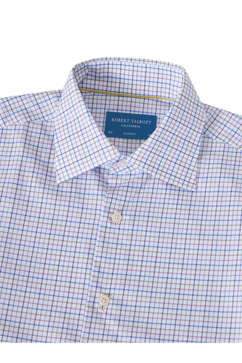 Kingsley Medium Twill Stripe Shirt in Contemporary fit, Alternate, color, Light Blue