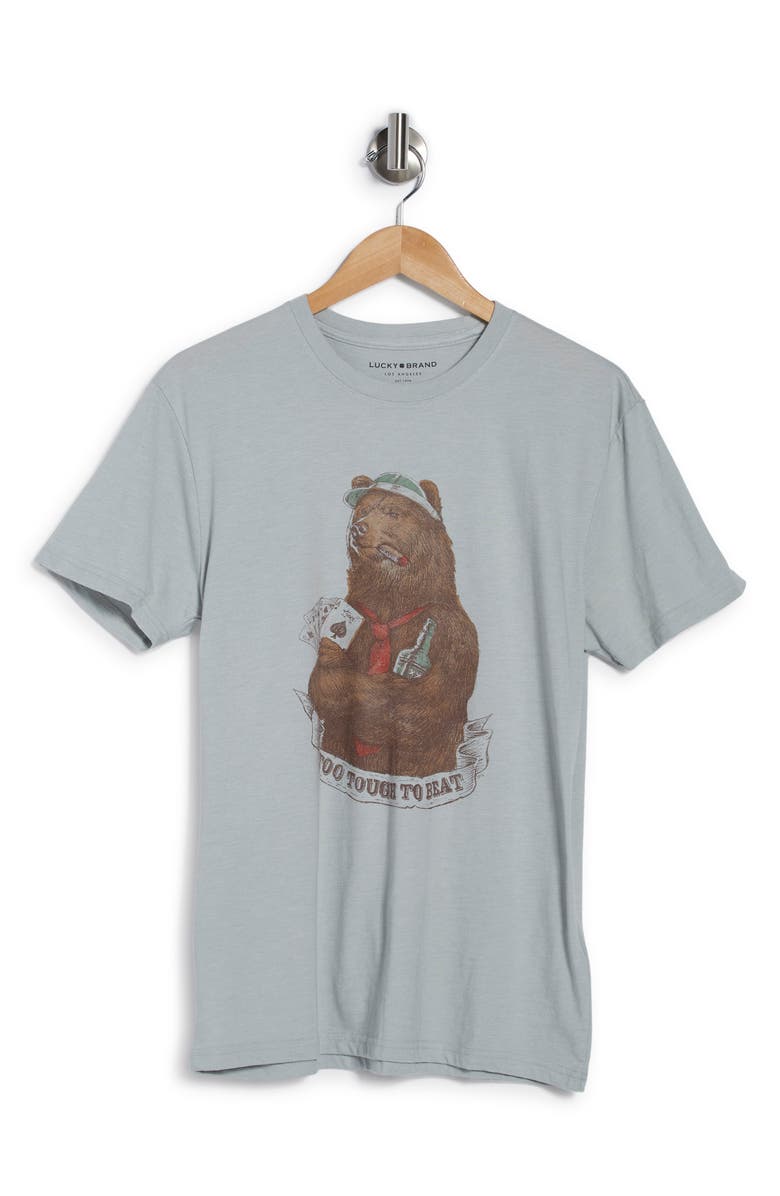 Lucky Brand Bear Graphic T-Shirt, Main, color, 