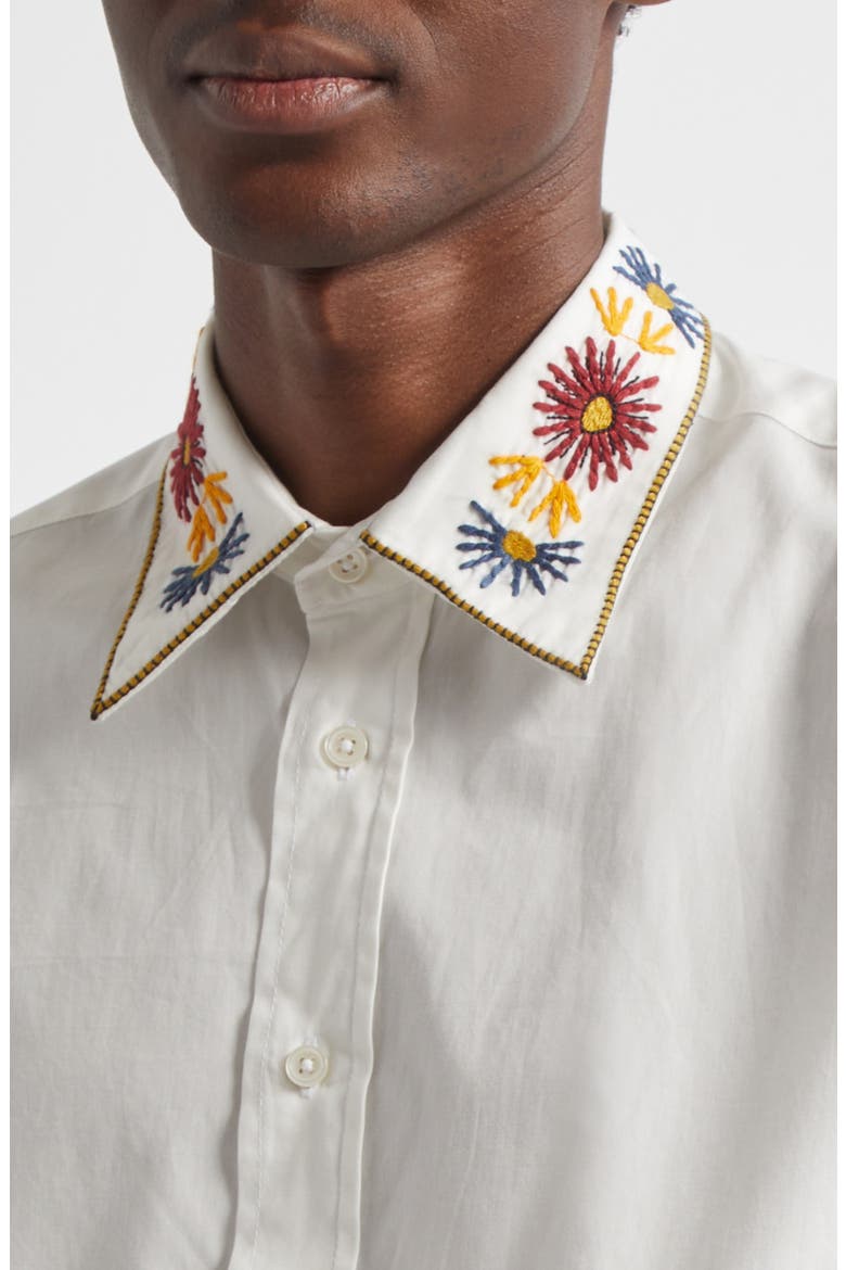 Candyfloss Cotton Button-Up Shirt, Alternate, color, WHITE MULTI