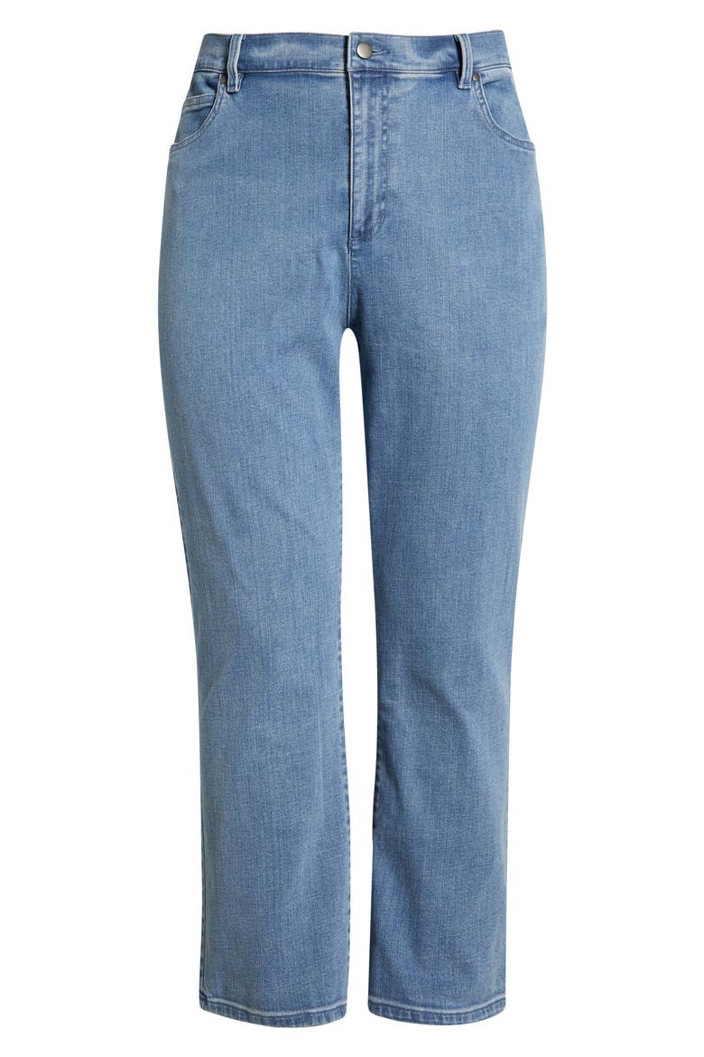 Ankle Kick Flare Leg Jeans, Alternate, color, CLASSIC INDIGO