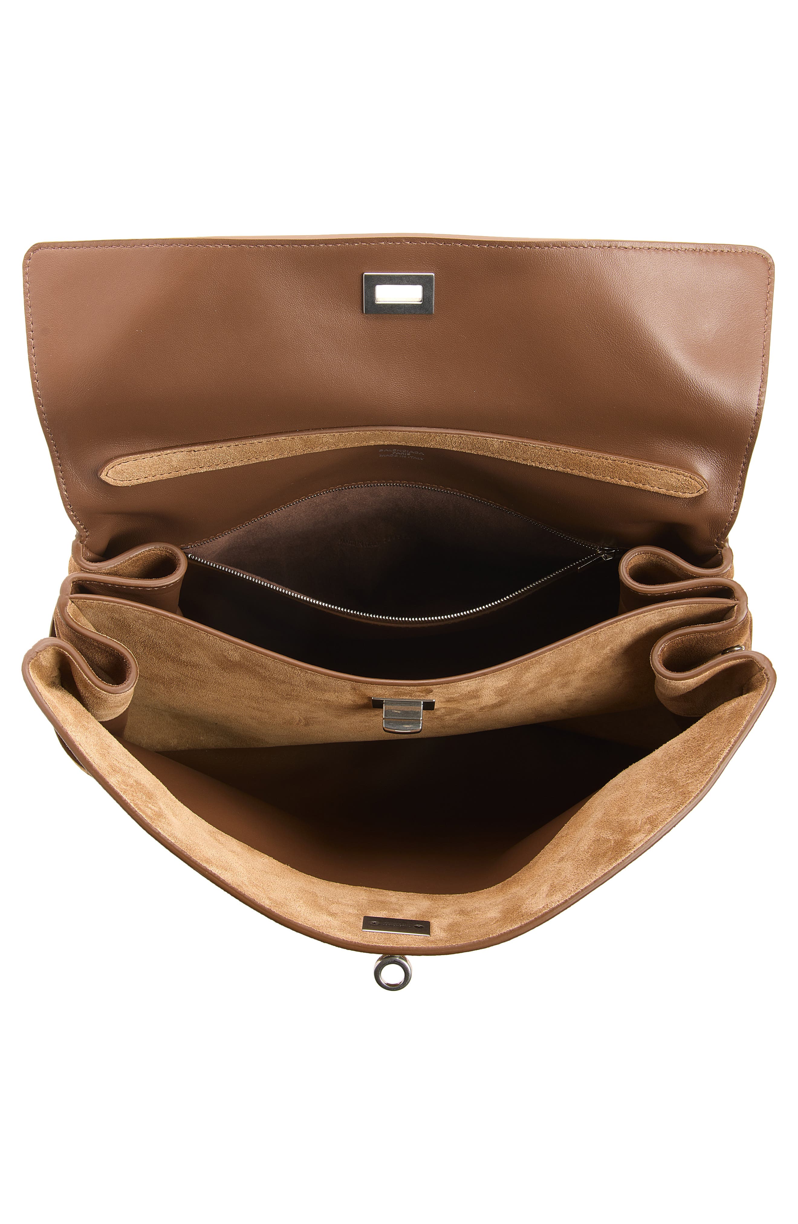 Medium Rodeo Suede Shoulder Bag, Alternate, color, 2533 CAMEL