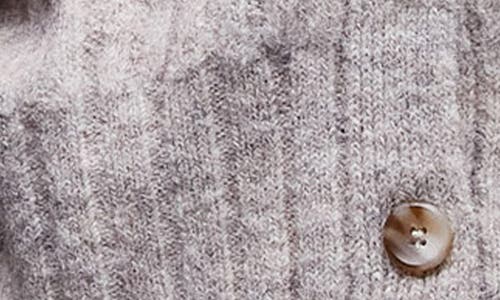 TOPSHOP TOPSHOP V-NECK RIB CROP CARDIGAN