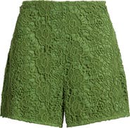 Cleobella Alastair Floral Guipure Lace Shorts
