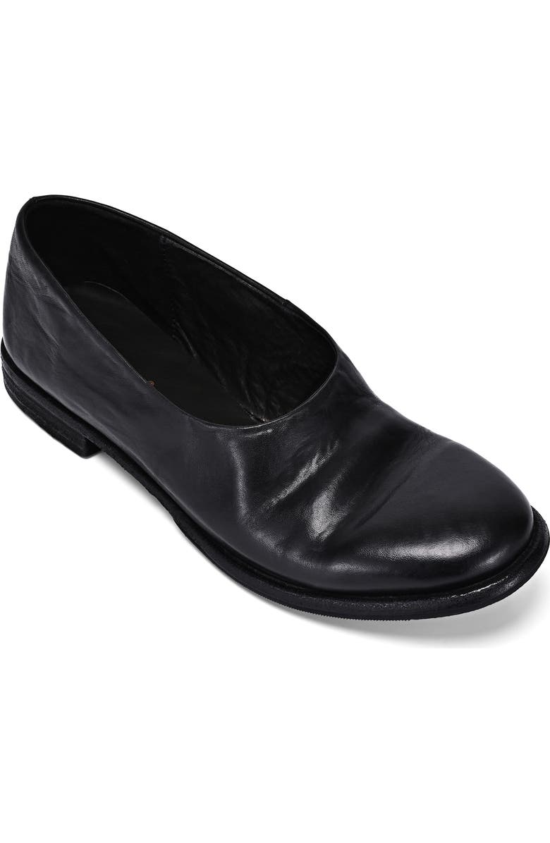 OLD TREND Heritage Genuine Leather Minimal Soft Mary Jane Flat, Main, color, Black