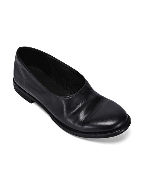 Heritage Genuine Leather Minimal Soft Mary Jane Flat
