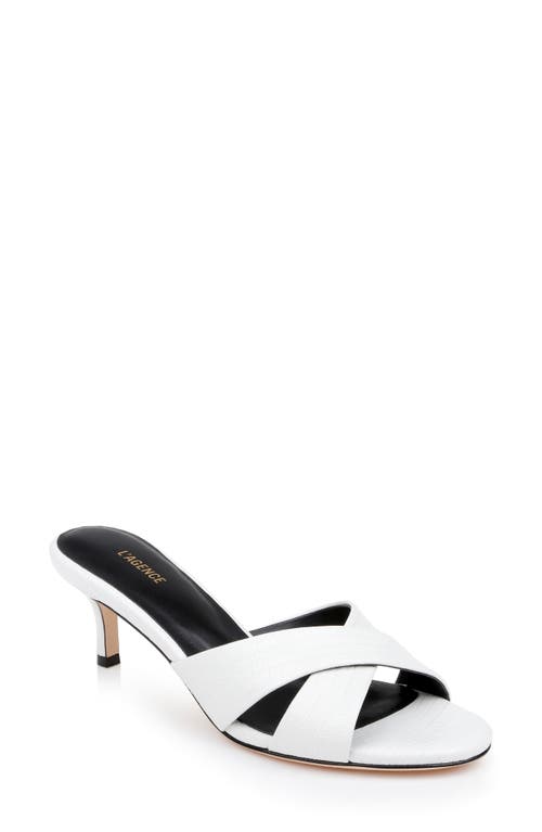 L AGENCE L'AGENCE AVELINE SLIDE SANDAL 