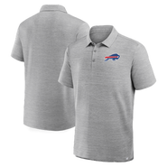 FANATICS Men's Fanatics Heather Gray Buffalo Bills Clutch Polo