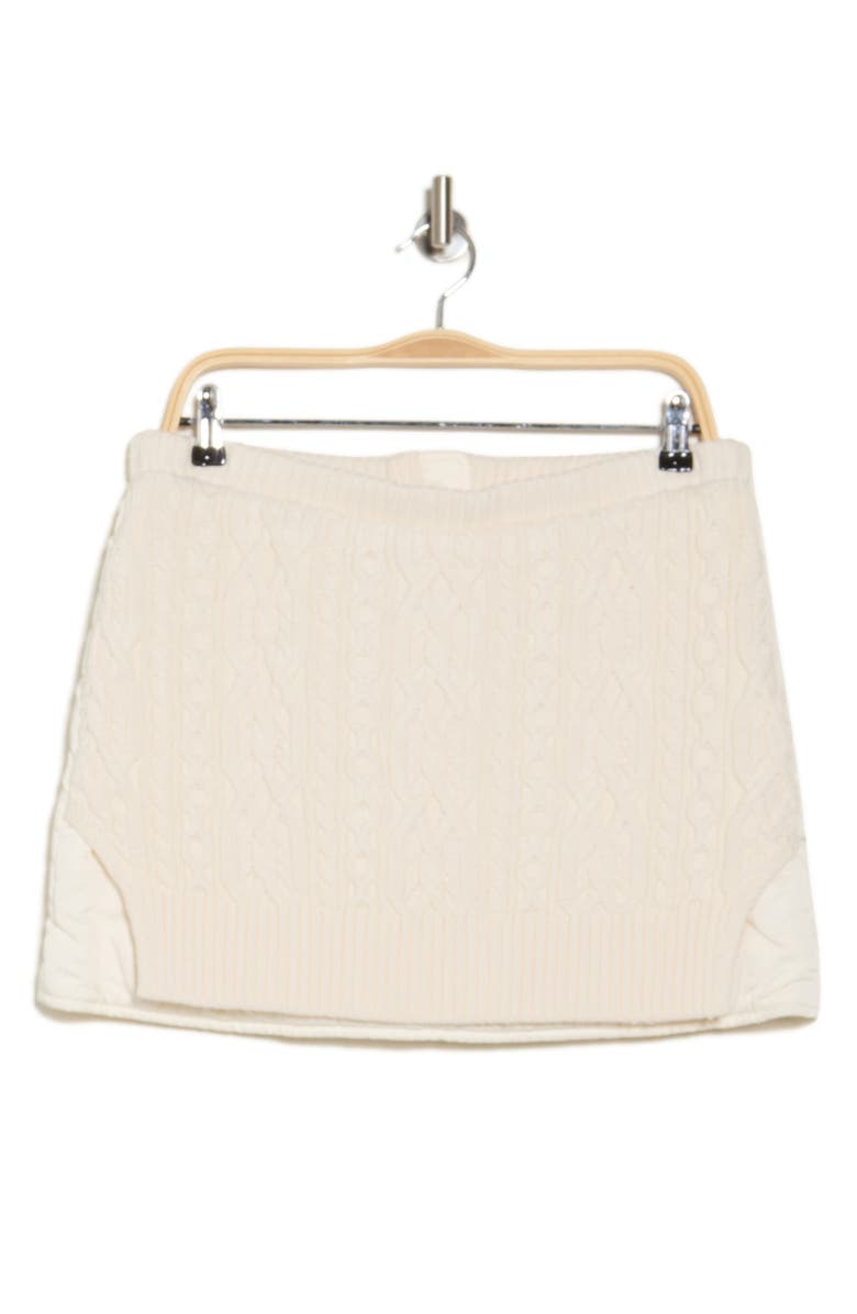 Simkhai Ripley Onion Quilted Miniskirt, Alternate, color, 