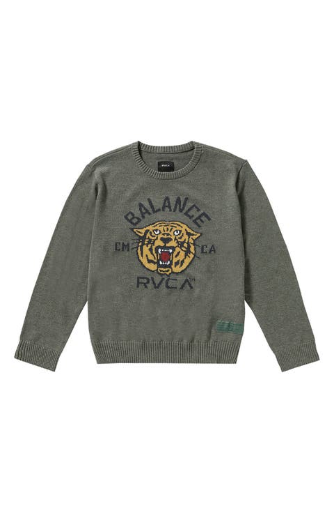 Kids' Slowdrive Graphic Crewneck Sweater (Big Kid)