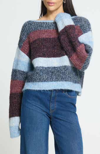 Striped Cropped Sweater