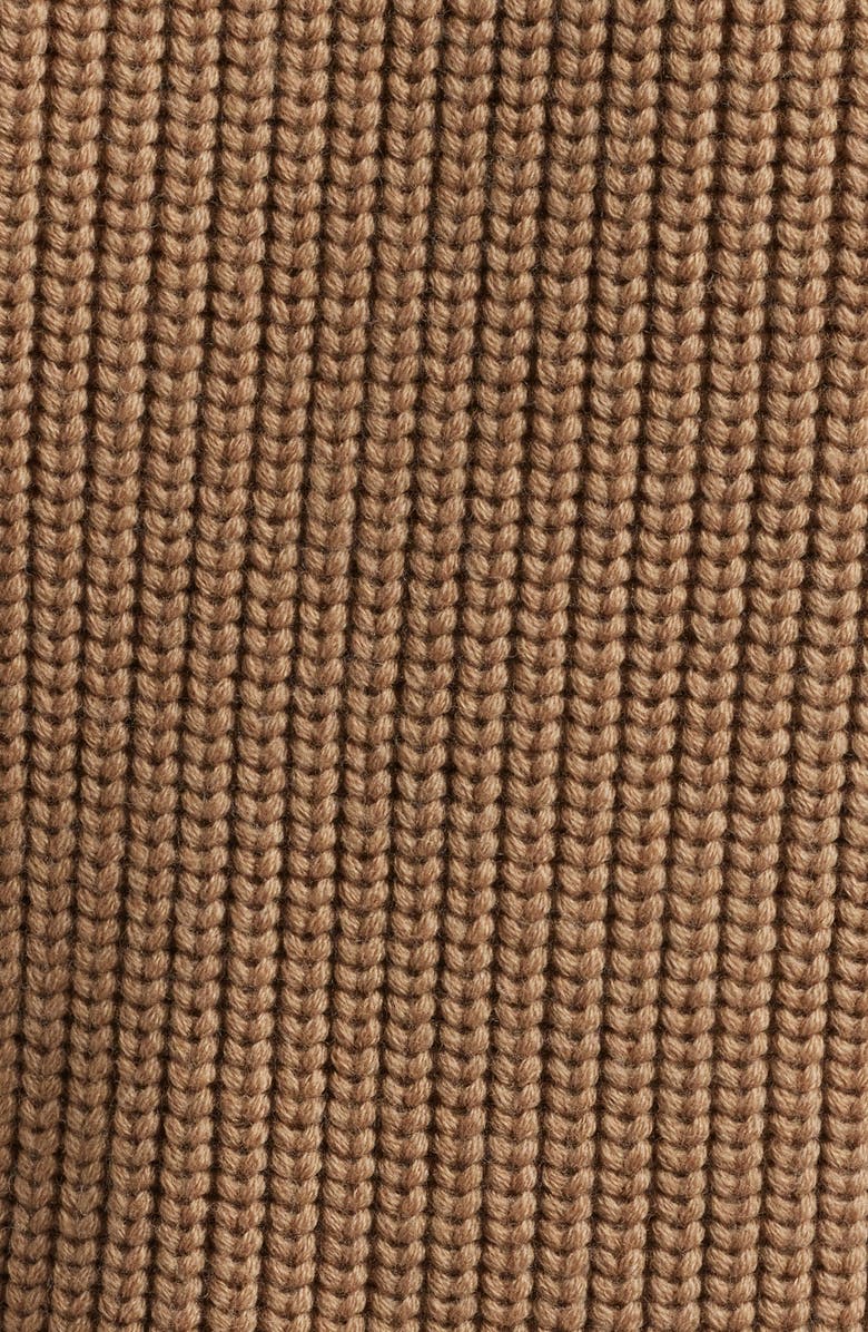 Mackage Jonathan Mixed Media Merino Wool & Shearling Jacket, Alternate, color, Light Camel-Natural