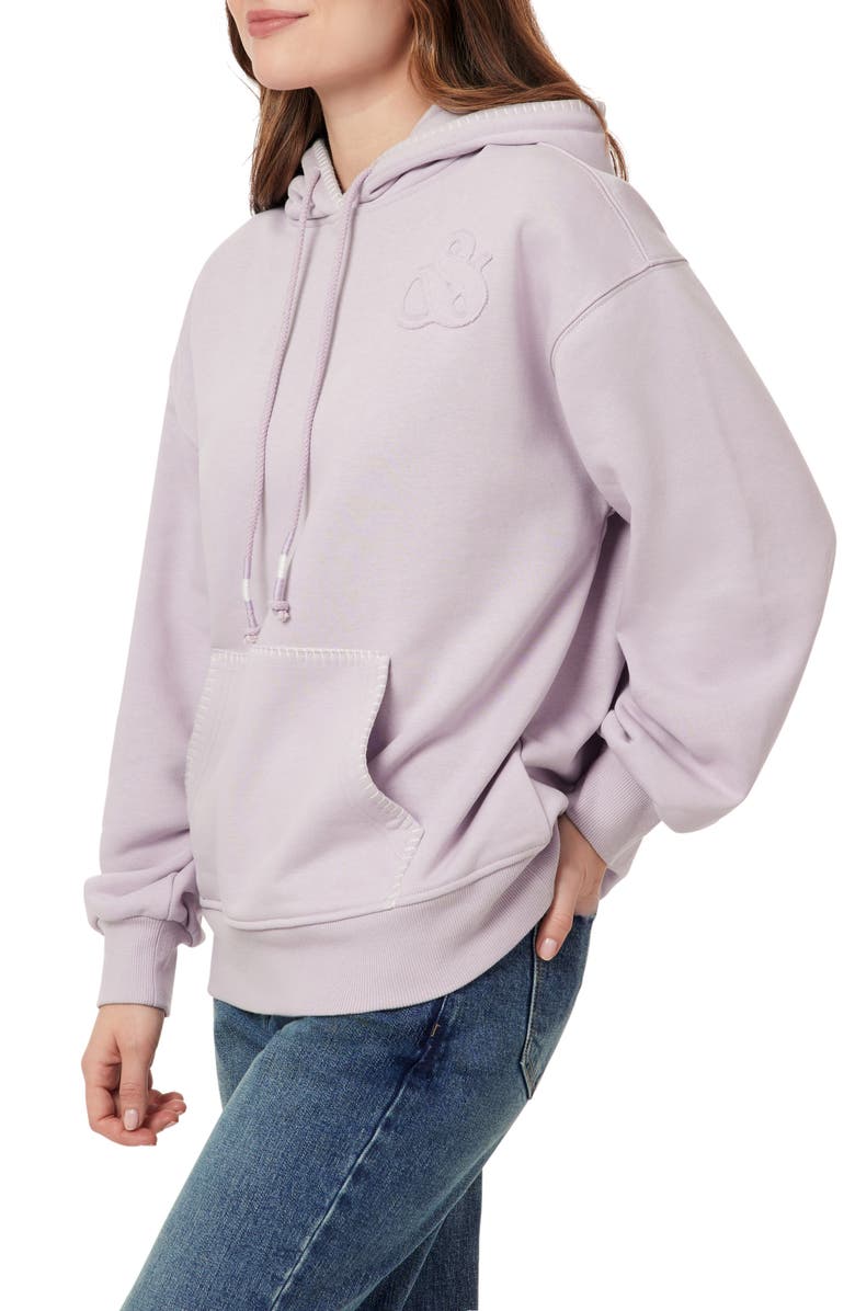Scotch & Soda Hooded Sweatshirt, Alternate, color, Iris