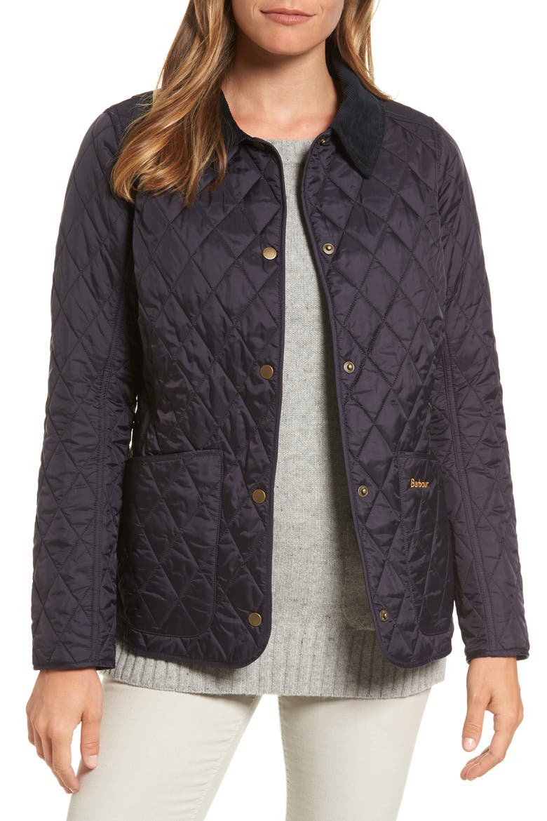 Annandale Quilted Jacket, Main, color, NAVY