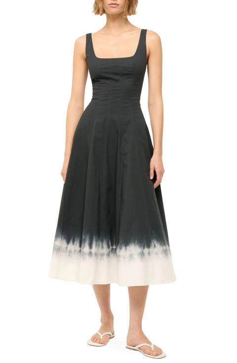Wells Dip Dye Stretch Cotton Dress