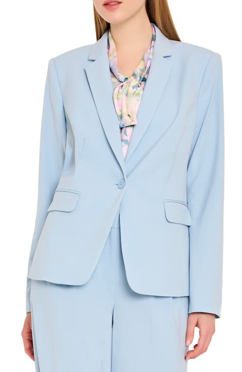 One-Button Blazer (Petite)