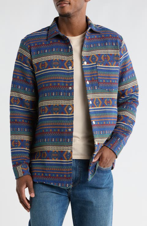 Tapestry Shirt Jacket
