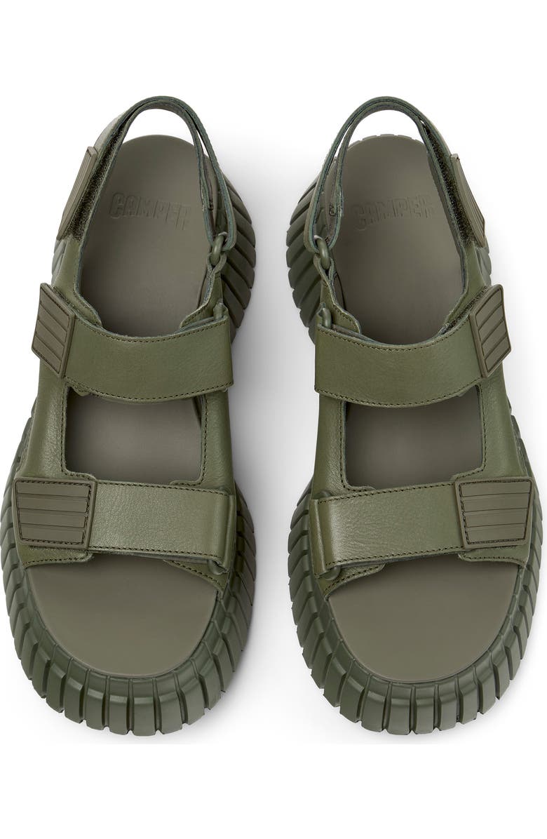 Camper Pix BCN 2-Strap Sandal, Alternate, color, Medium Green