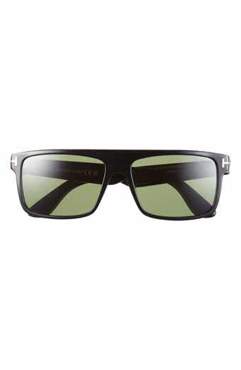 TOM FORD 58mm Square Sunglasses