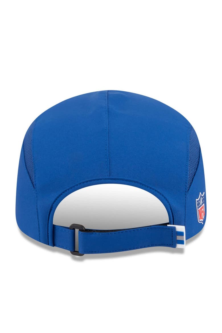Men's New Era Royal Indianapolis Colts 2025 Sideline  Runner Adjustable Hat, Alternate, color, Royal