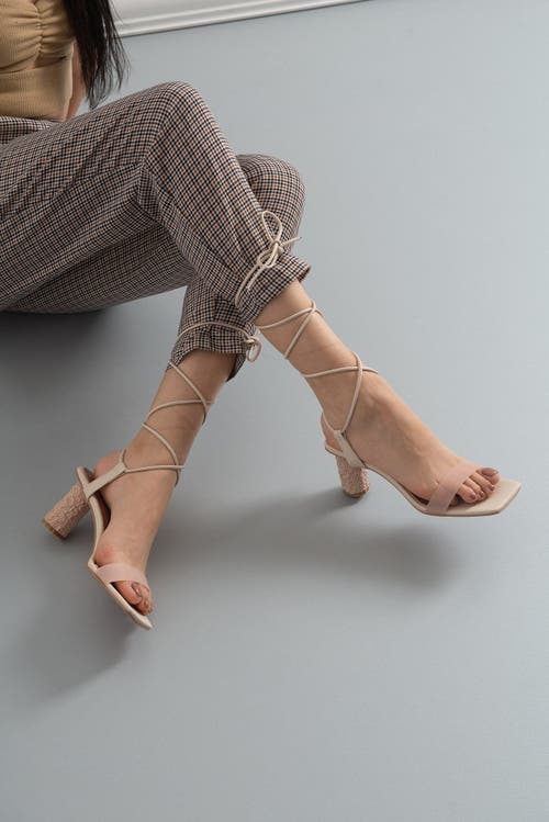 Prologue Shoes Rhea Block Heel Sandal