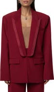 JLUXLABEL Suite Life Woven Blazer