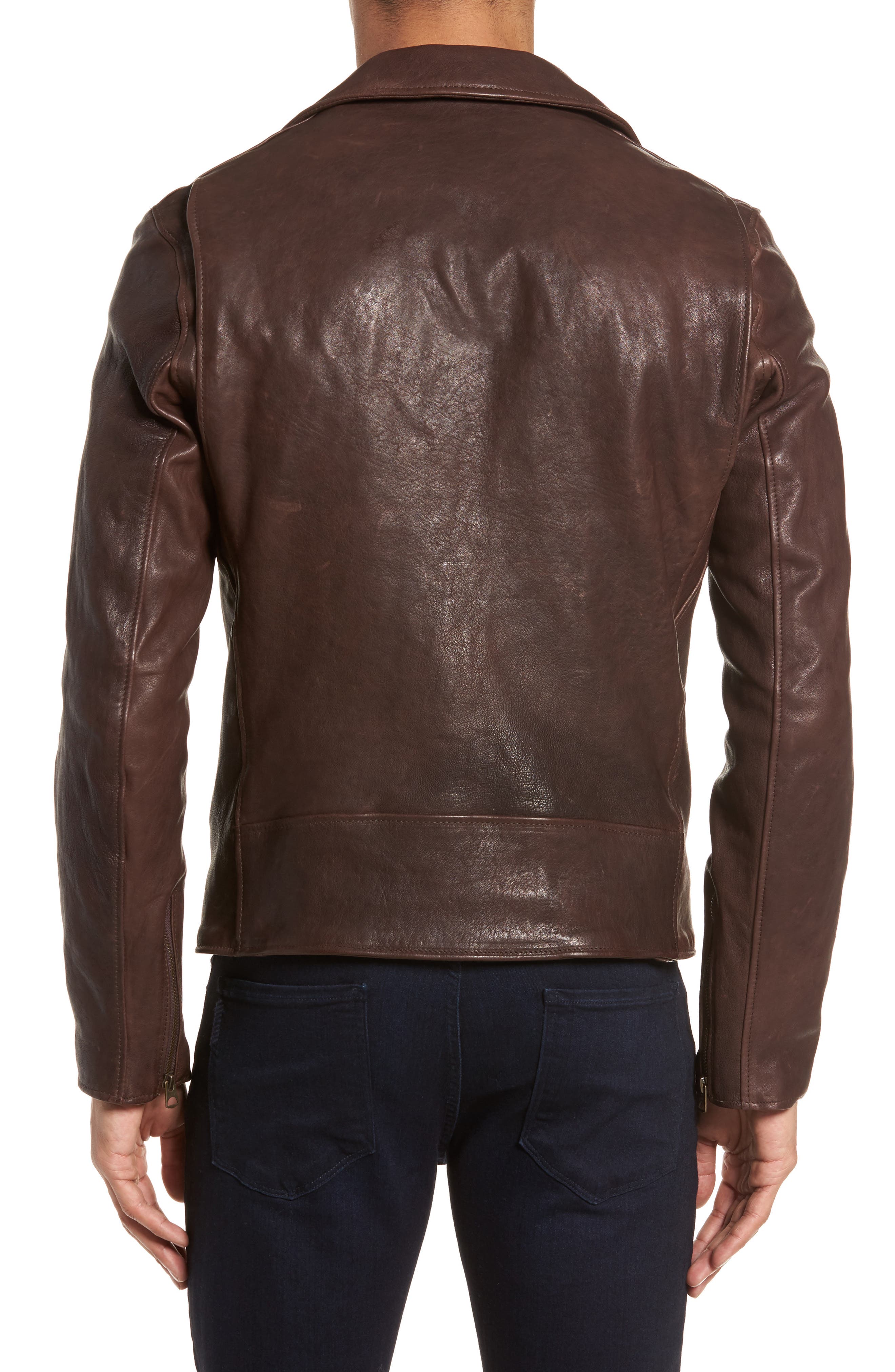 Leather Moto Jacket - image 2