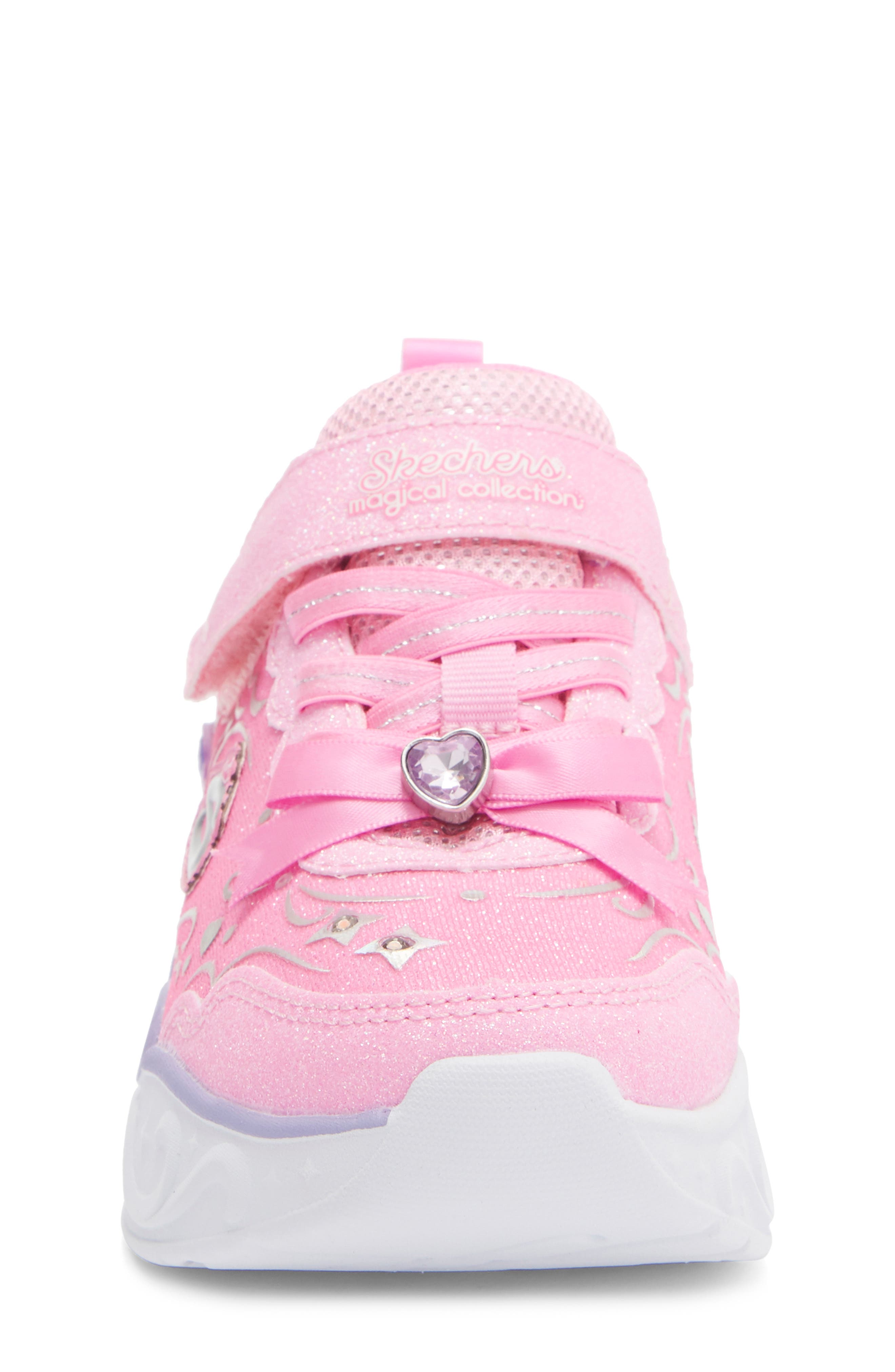Kids' Princess Steps Sneaker, Alternate, color, PNK