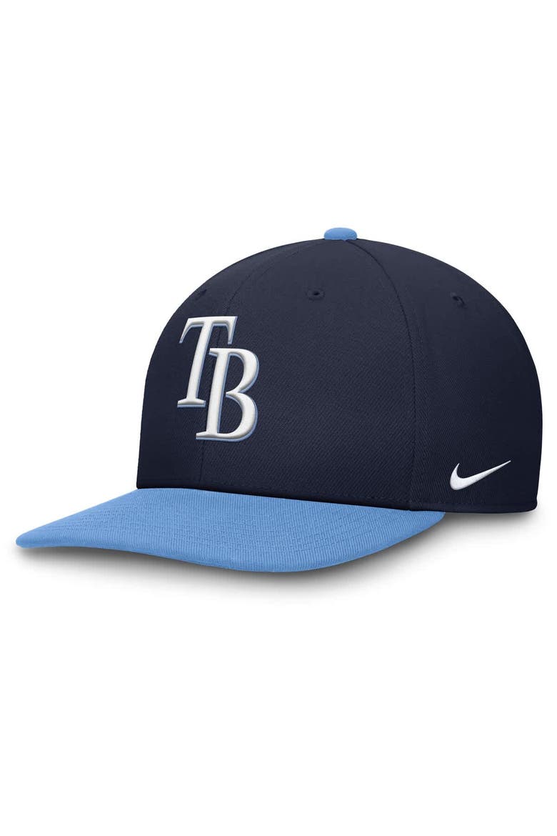 Men's Nike Navy/Blue Tampa Bay Rays Pro Performance Snapback Hat, Main, color, Navy