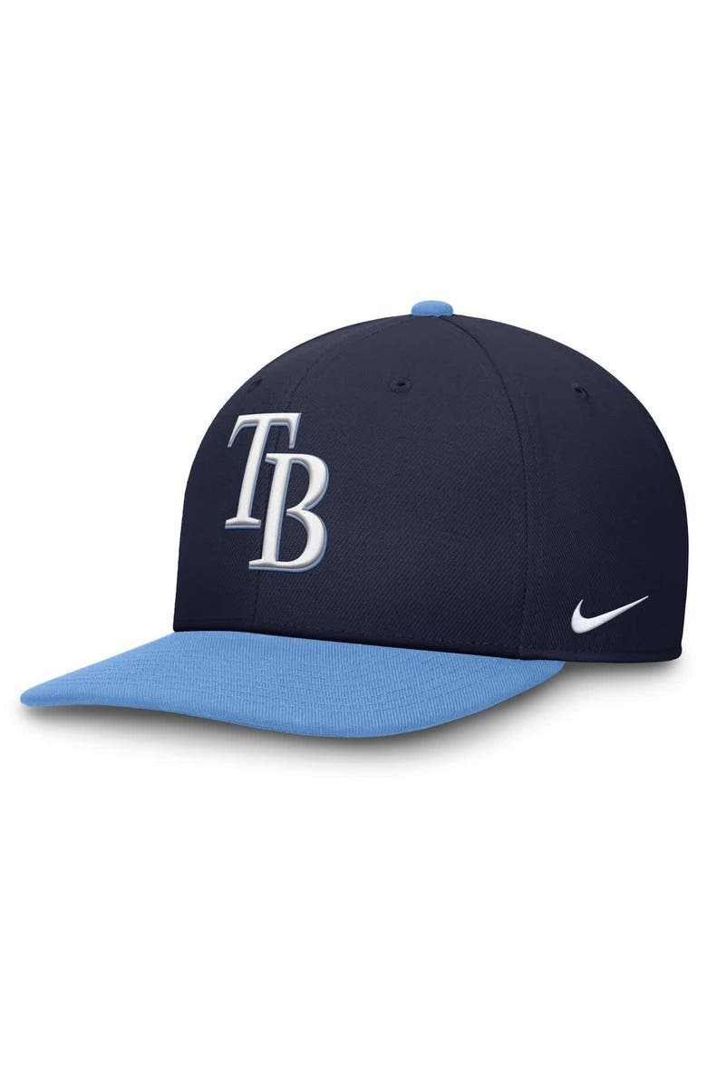 Nike Men's Nike Navy/Blue Tampa Bay Rays Pro Performance Snapback Hat, Main, color, Navy