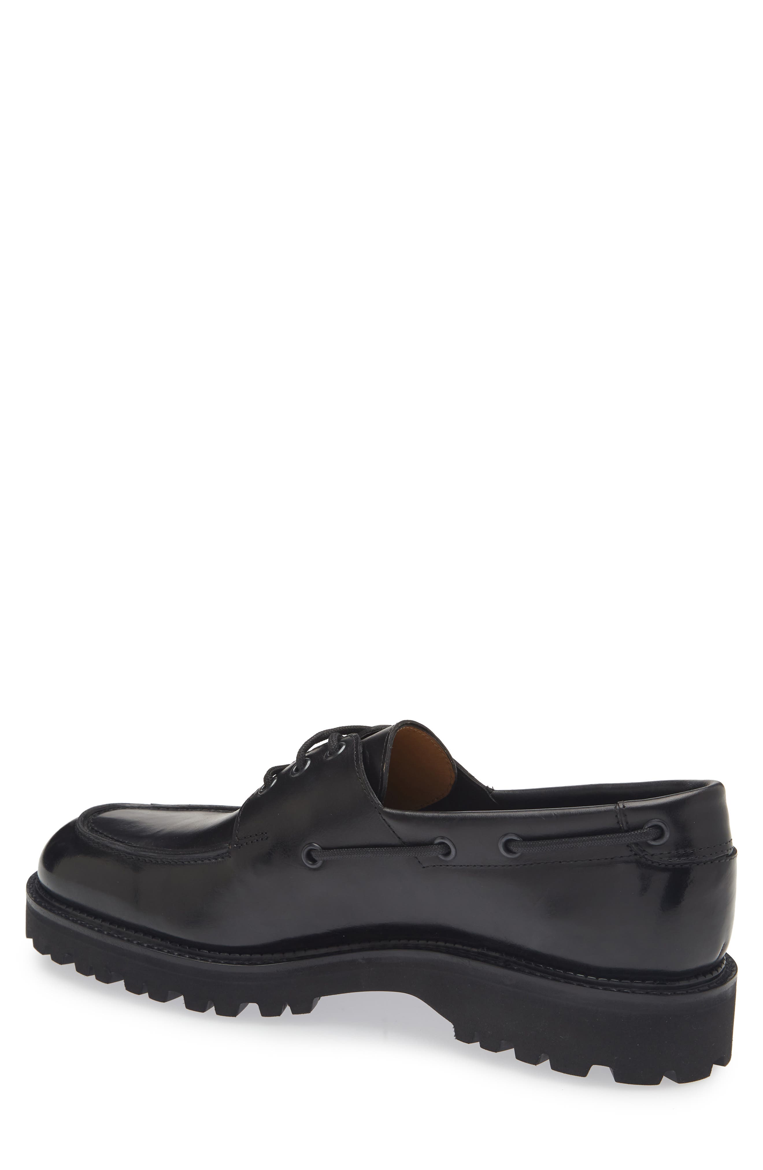 John Lobb Tide Boat Shoe, Alternate, color, Black