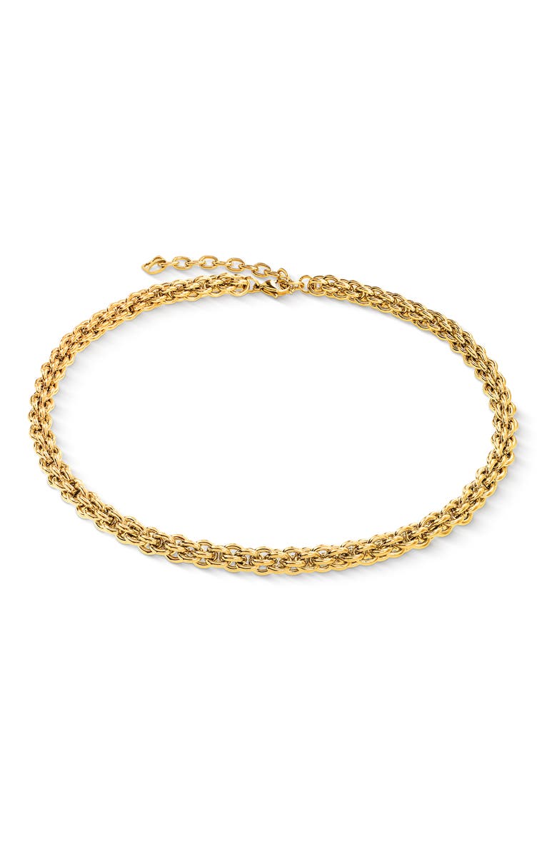 COEUR DE LION Mesh Chain Classic Necklace, Main, color, Gold