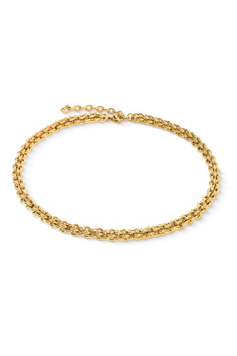 Mesh Chain Classic Necklace