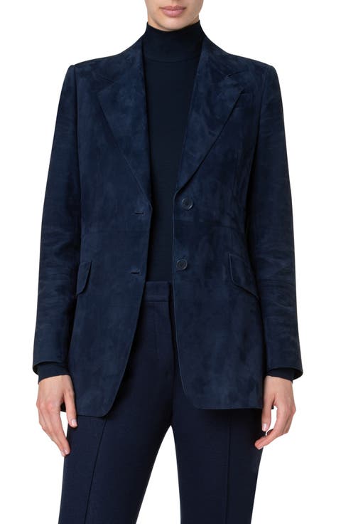 Suede Blazer