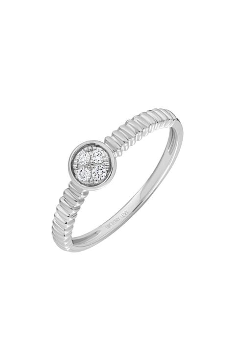 18K Gold Diamond Ring - 0.09ct. (Nordstrom Exclusive)